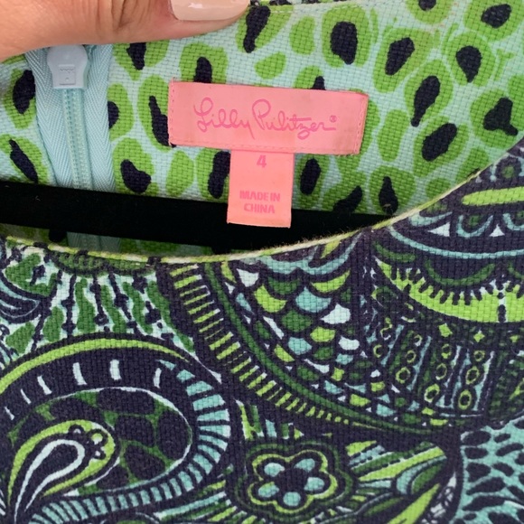 Lilly Pulitzer Leopard print shift dress - Picture 3 of 3